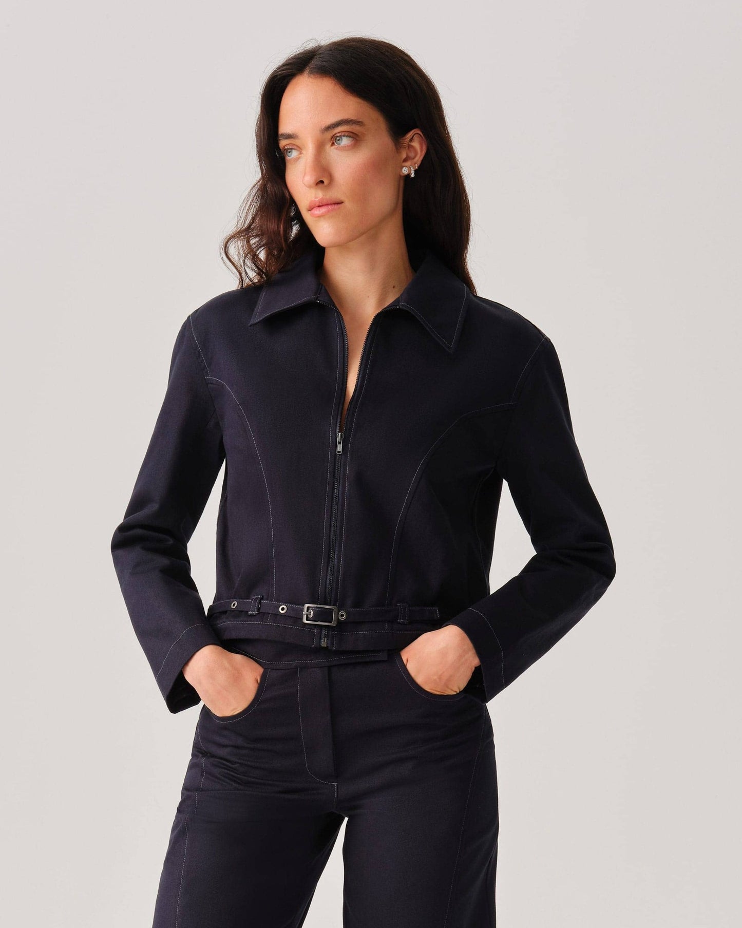 Sloane Jacket - Navy