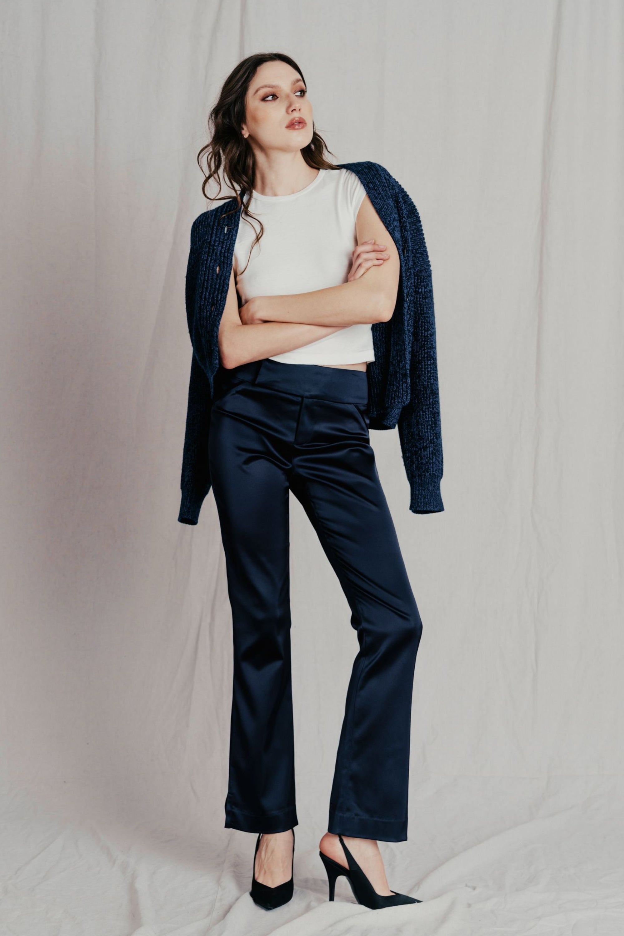 Luna Pant - Navy