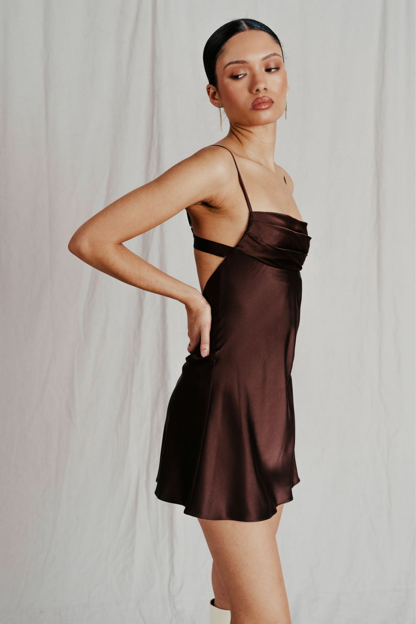 Dakota Dress - Brown